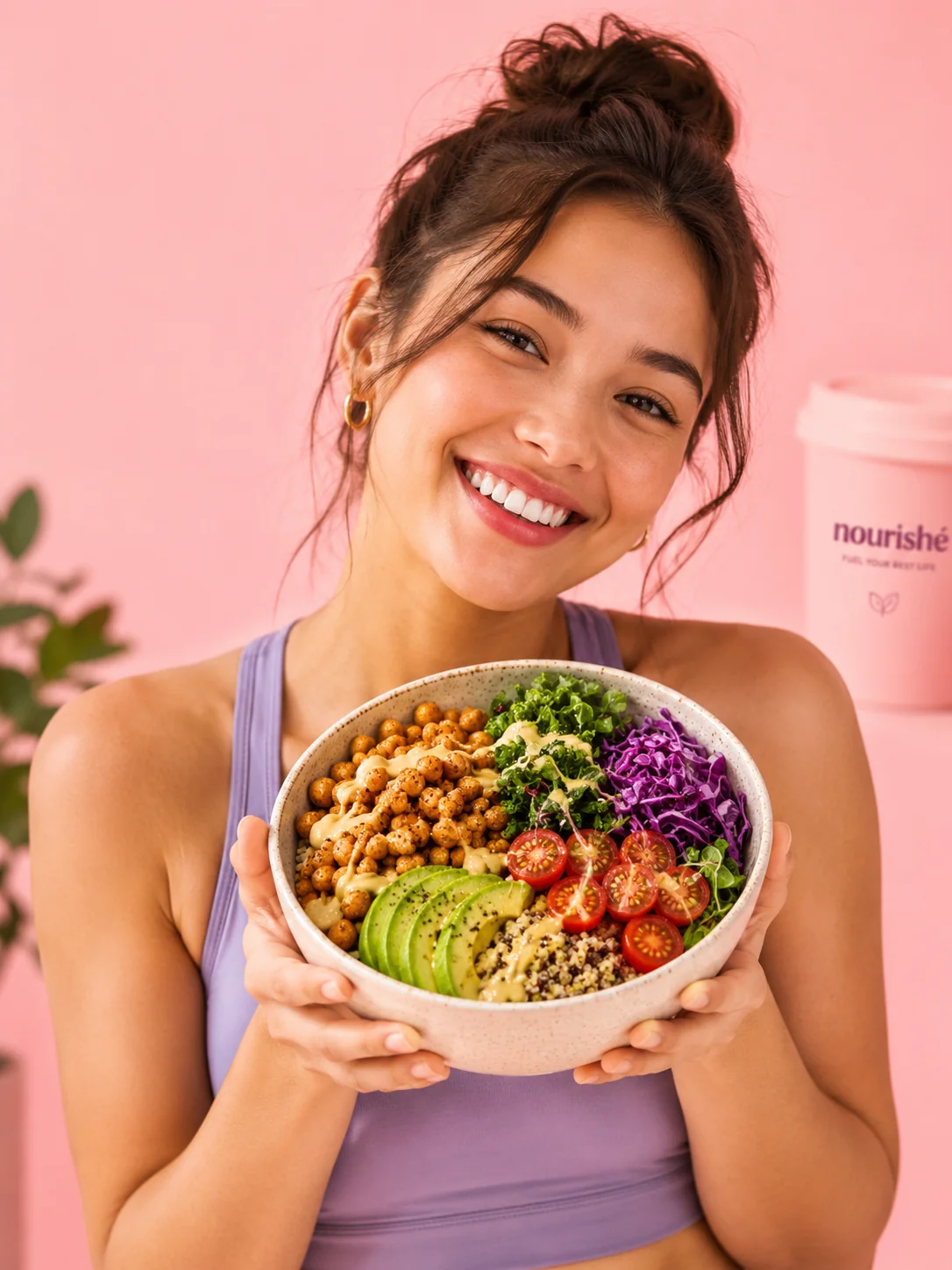 nourishé colorful wellness bowl